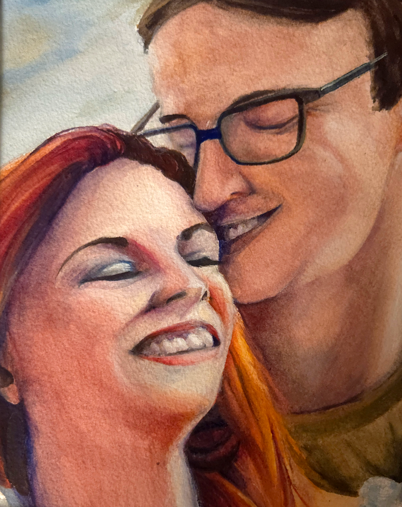Custom Portrait (white background)