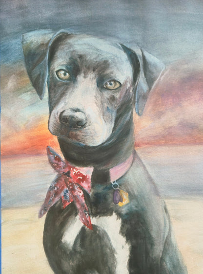 Custom Painting (Detailed Background)