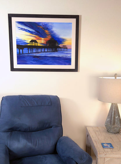 "Pier 60" - Clearwater Beach, FL - Original Painting