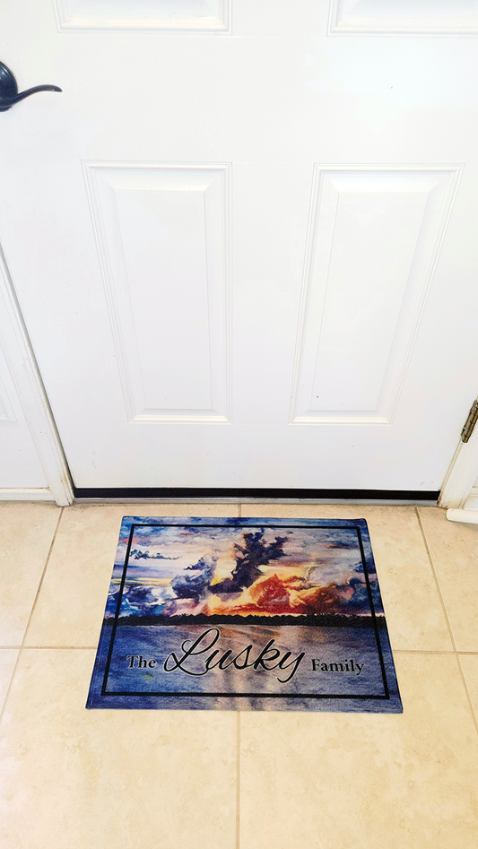 Personalized Welcome Mat
