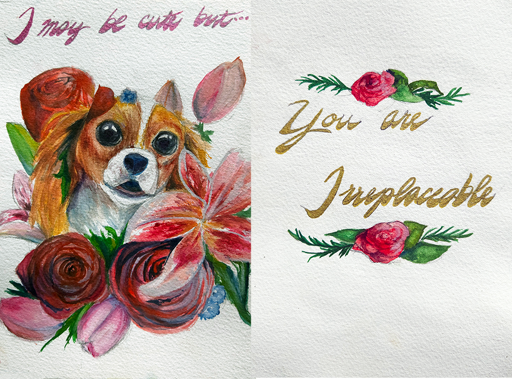 Handpainted Greeting Cards